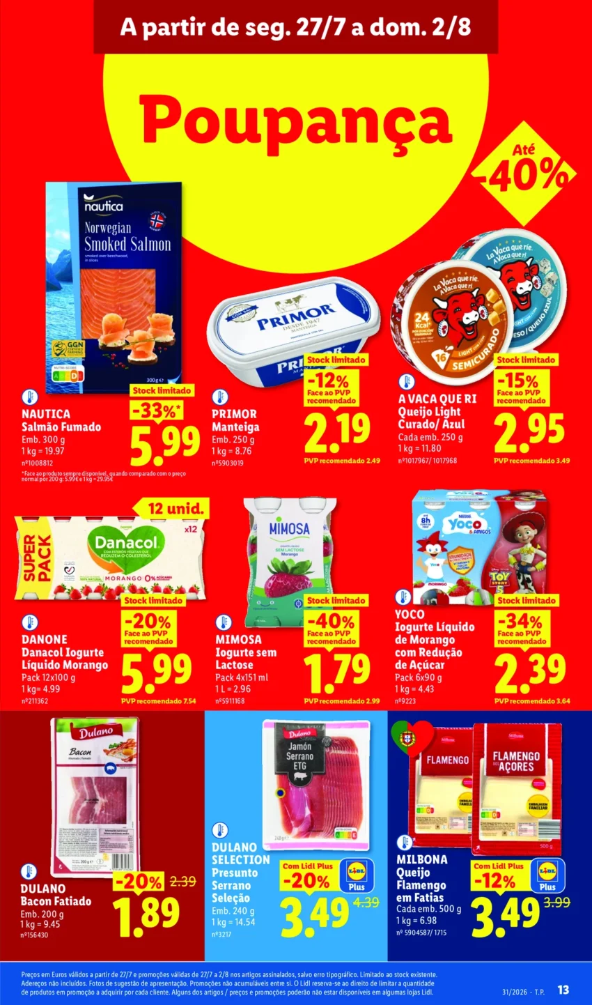 Página 13 do Antevisão Folheto LiDL Promoções