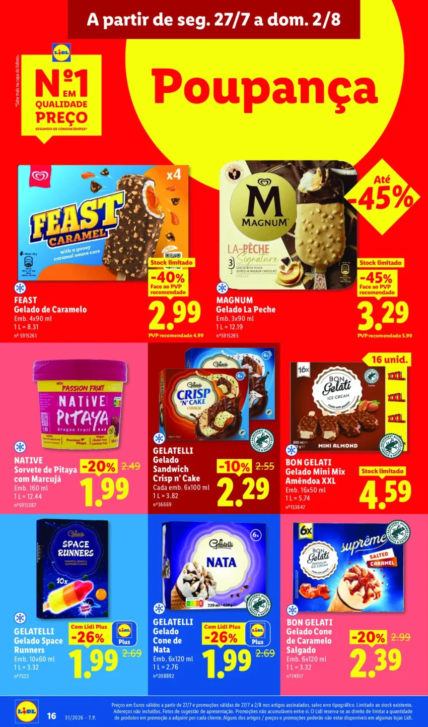 Página 16 do Antevisão Folheto LiDL Promoções