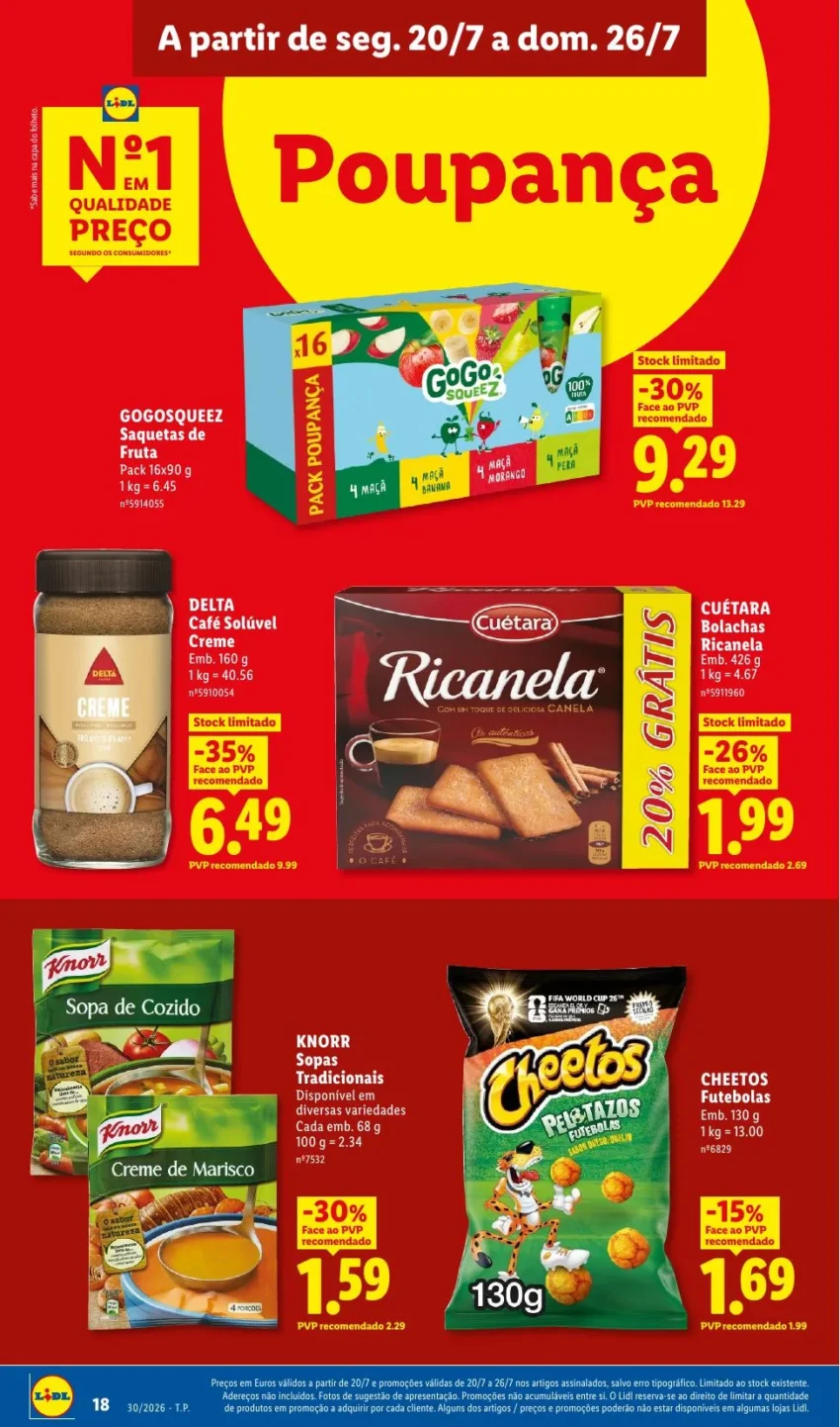 Página 18 do Antevisão Folheto LiDL Promoções
