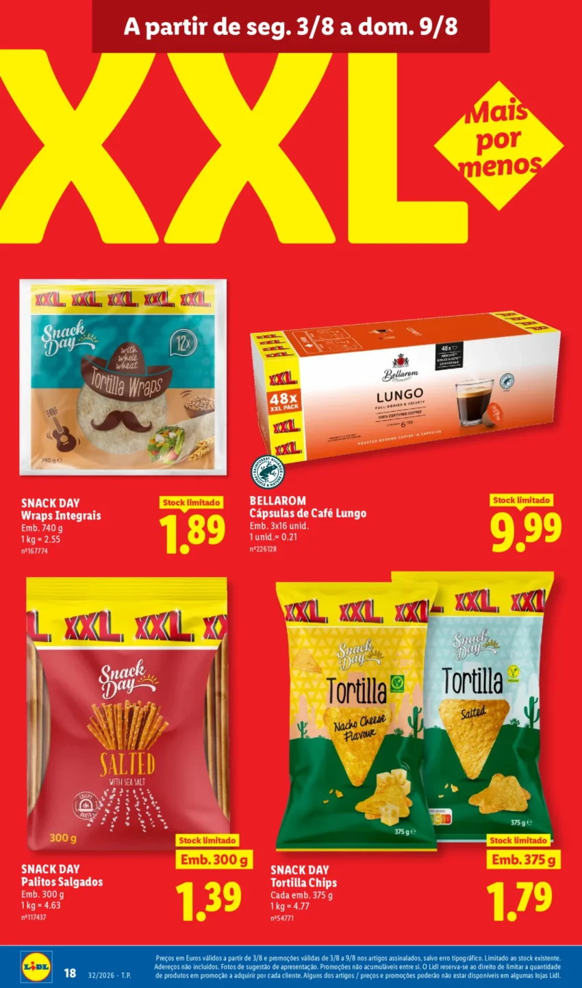 Página 18 do Antevisão Folheto LiDL Promoções
