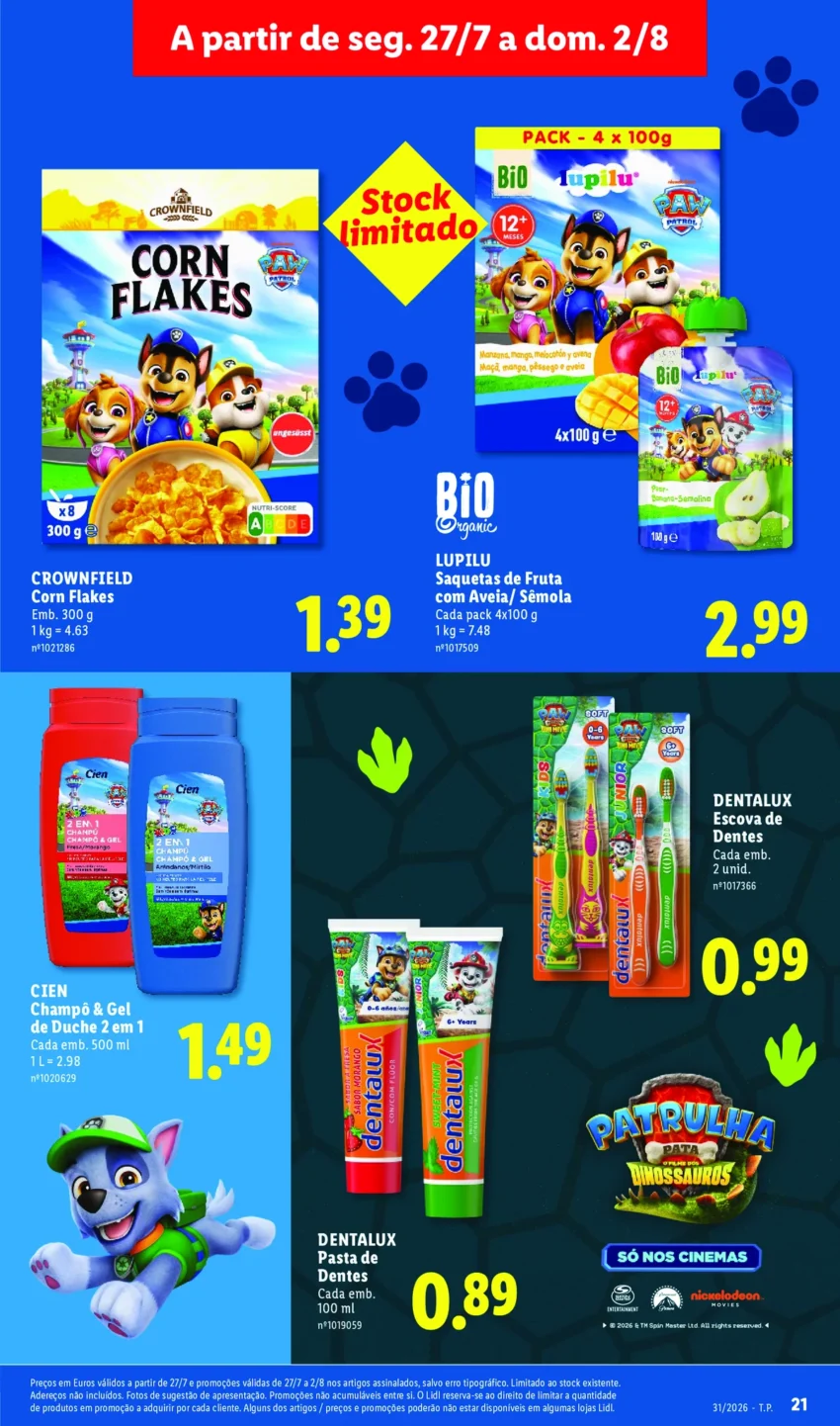 Página 21 do Antevisão Folheto LiDL Promoções