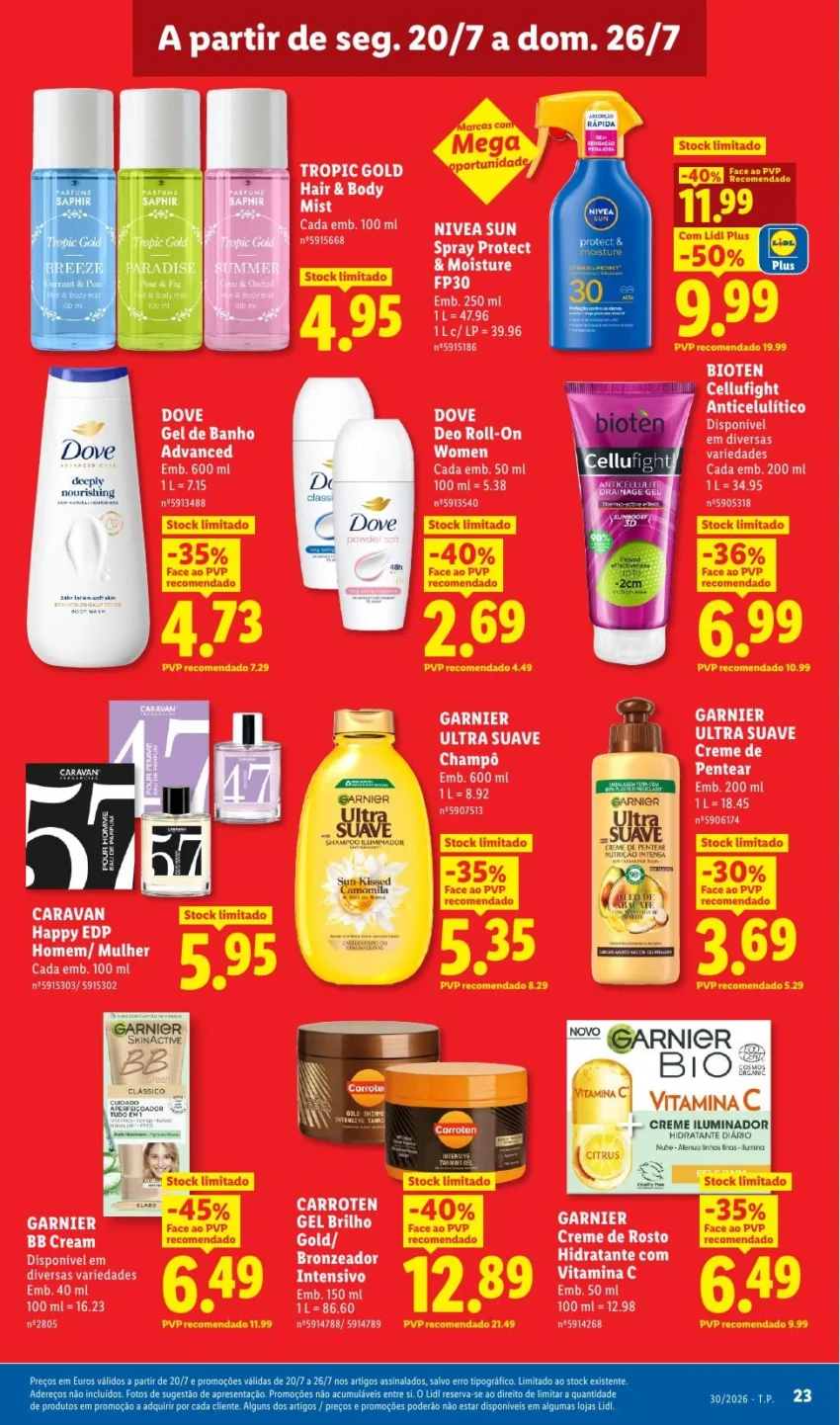 Página 23 do Antevisão Folheto LiDL Promoções