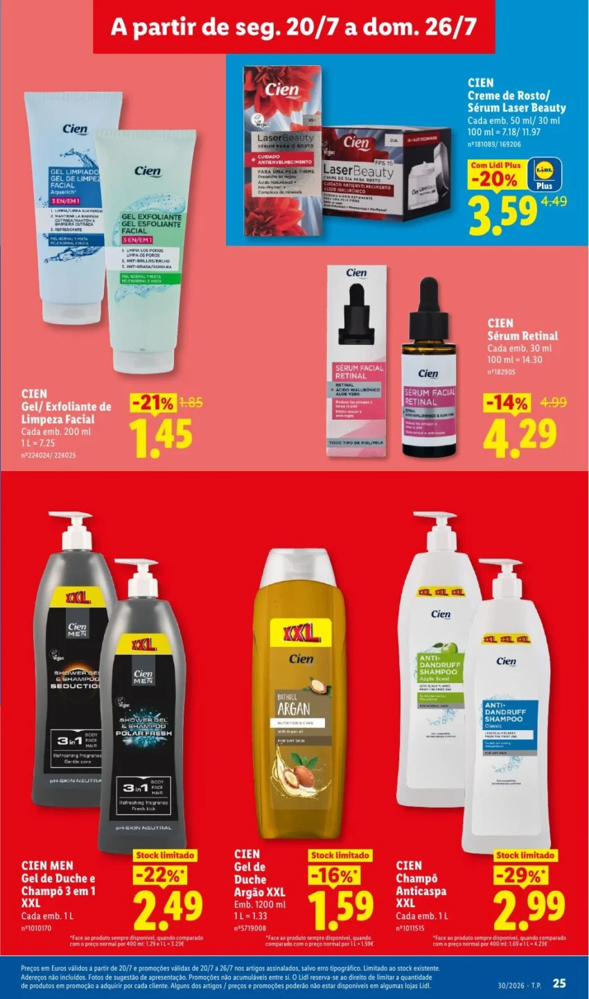 Página 25 do Antevisão Folheto LiDL Promoções
