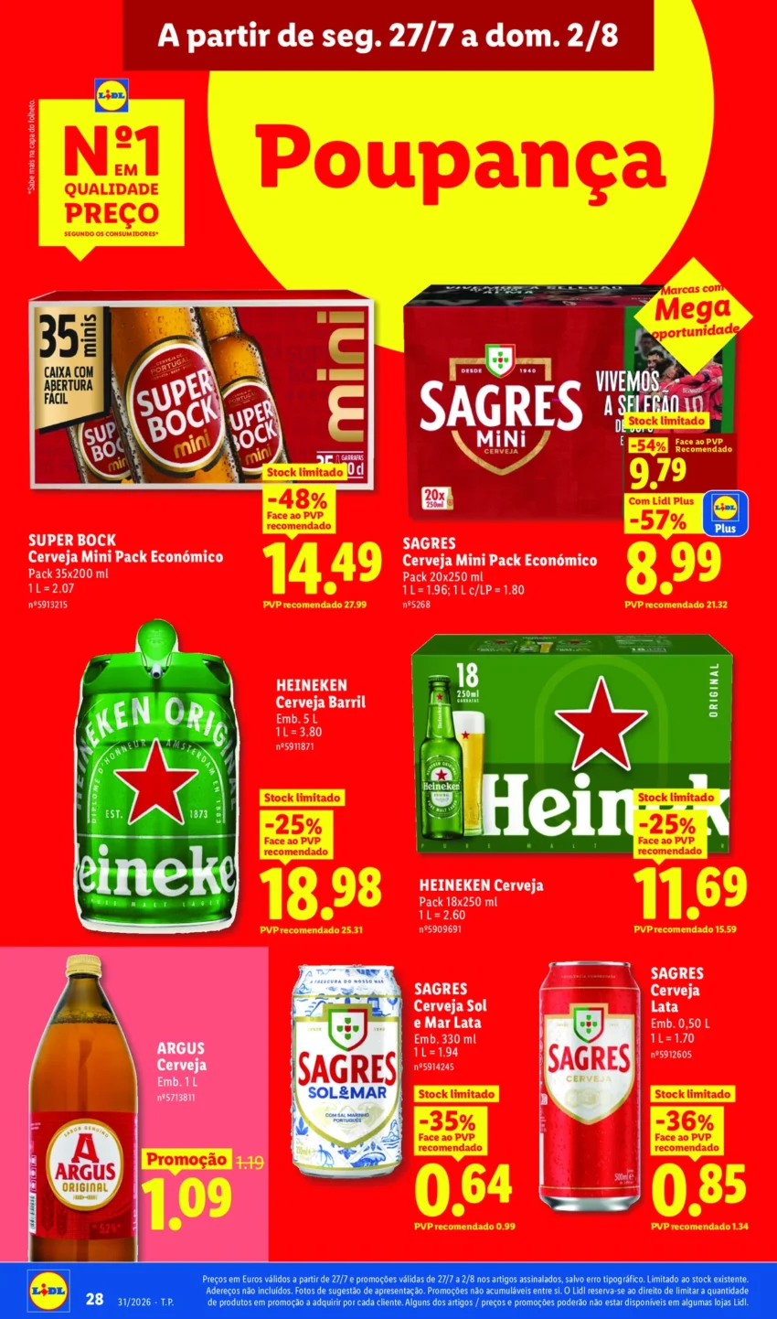 Página 28 do Antevisão Folheto LiDL Promoções