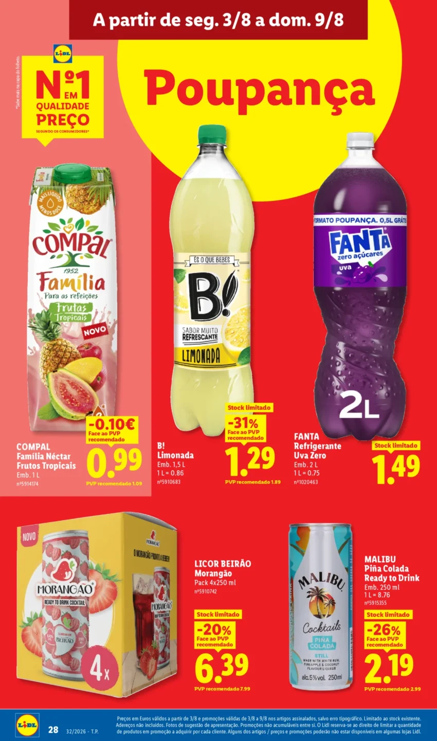 Página 28 do Antevisão Folheto LiDL Promoções
