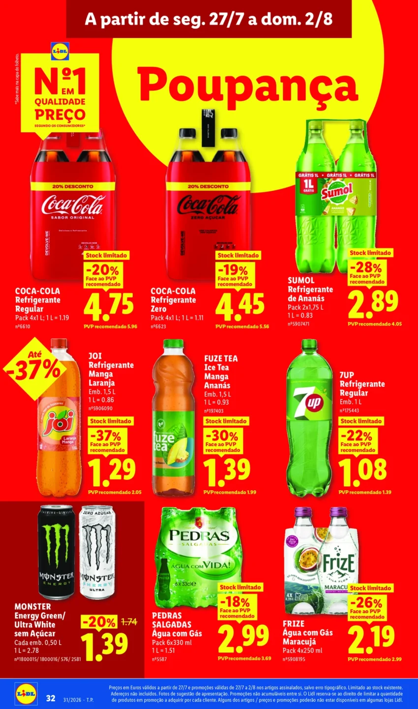 Página 32 do Antevisão Folheto LiDL Promoções