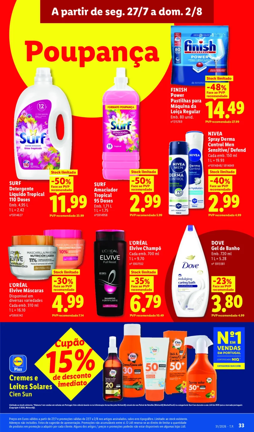 Página 33 do Antevisão Folheto LiDL Promoções