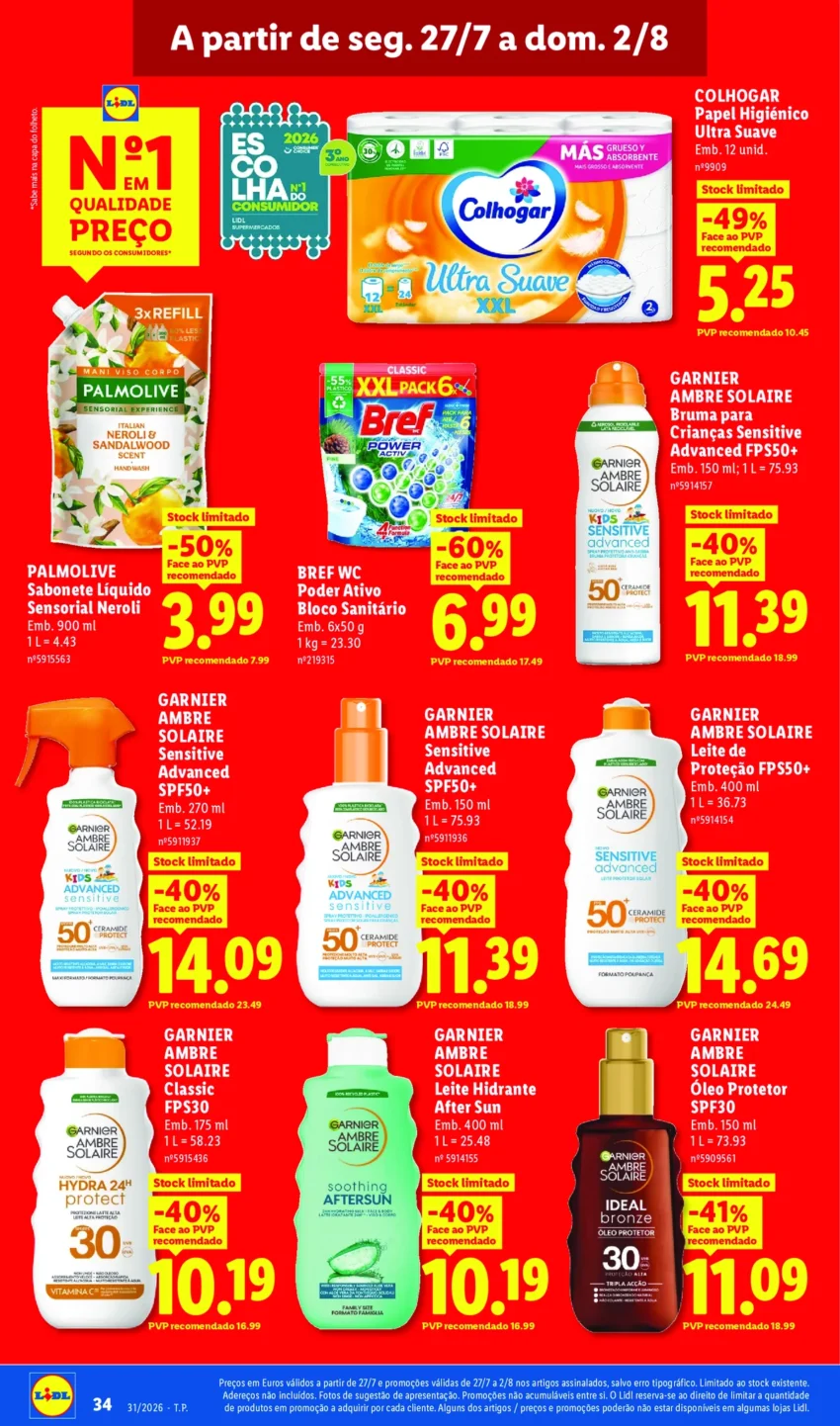 Página 34 do Antevisão Folheto LiDL Promoções