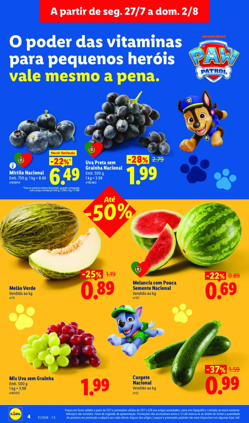 Página 4 do Antevisão Folheto LiDL Promoções