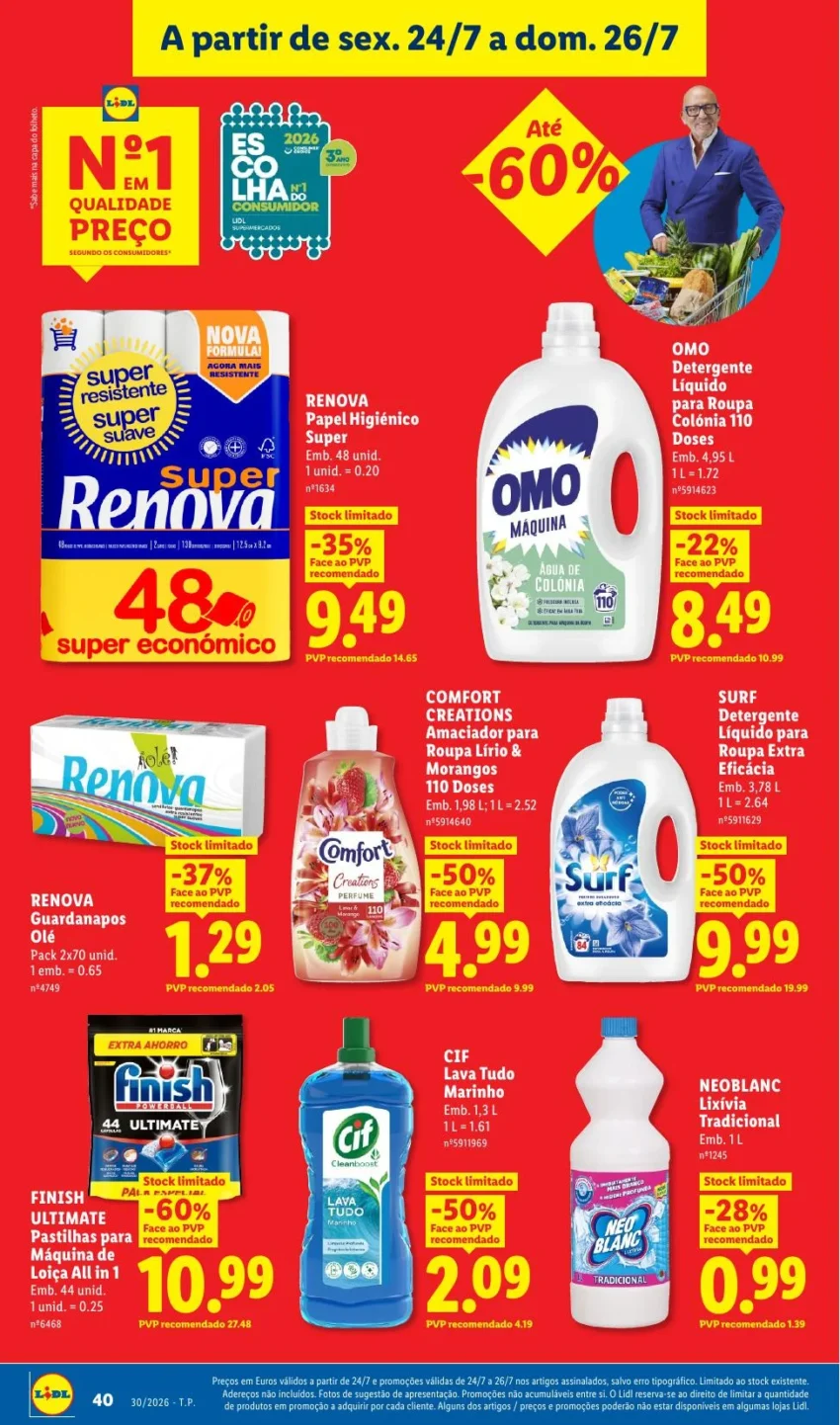 Página 40 do Antevisão Folheto LiDL Promoções