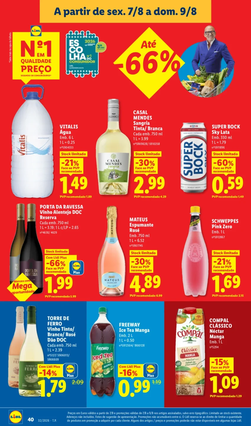 Página 40 do Antevisão Folheto LiDL Promoções