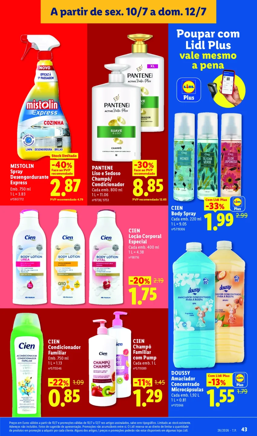 Página 43 do Antevisão Folheto LiDL Promoções