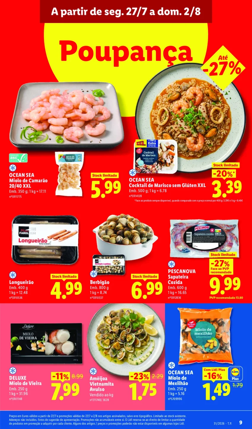 Página 9 do Antevisão Folheto LiDL Promoções