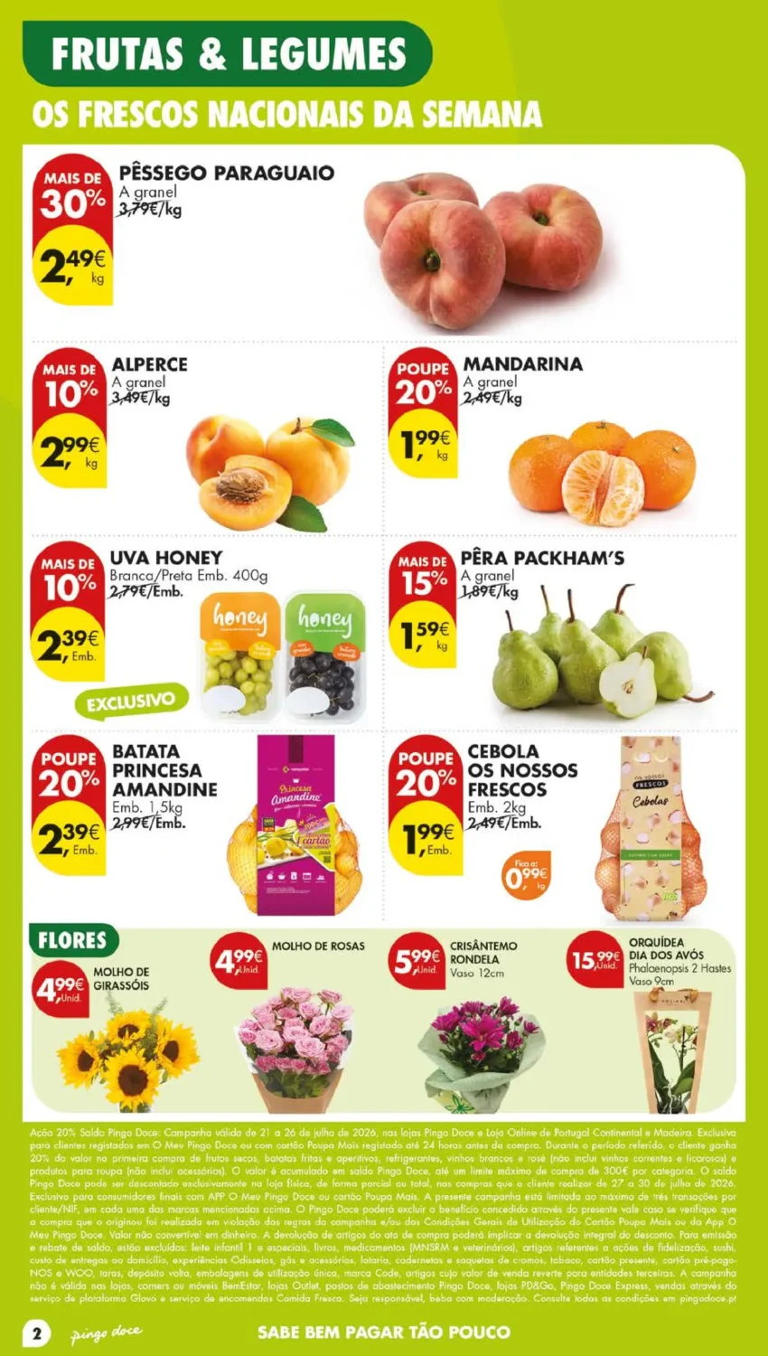 Página 2 do Antevisão Folheto Pingo Doce