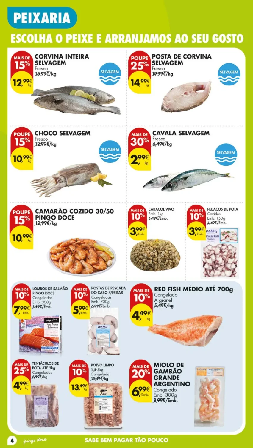 Página 4 do Antevisão Folheto Pingo Doce