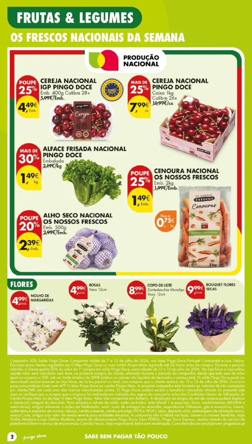 Página 2 do Antevisão Folheto Pingo Doce