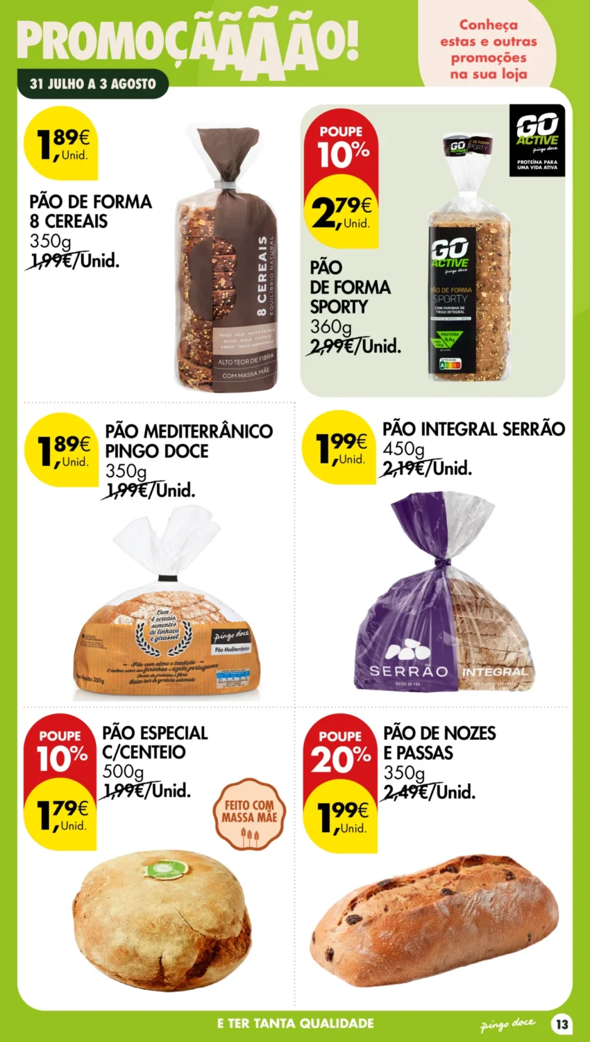Página 13 do Antevisão Folheto Pingo Doce Fim De Semana