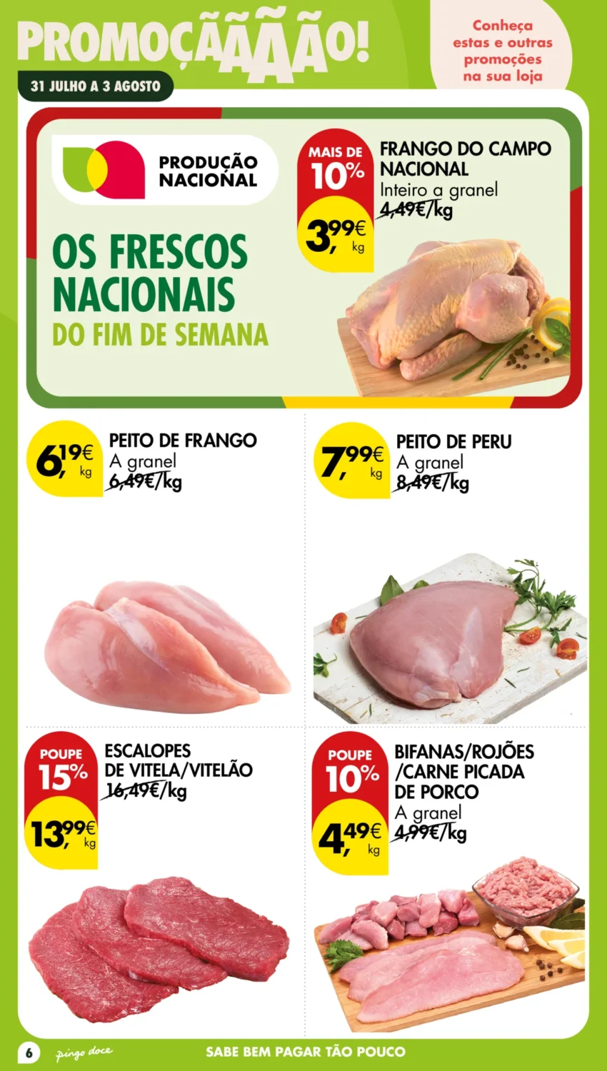 Página 6 do Antevisão Folheto Pingo Doce Fim De Semana
