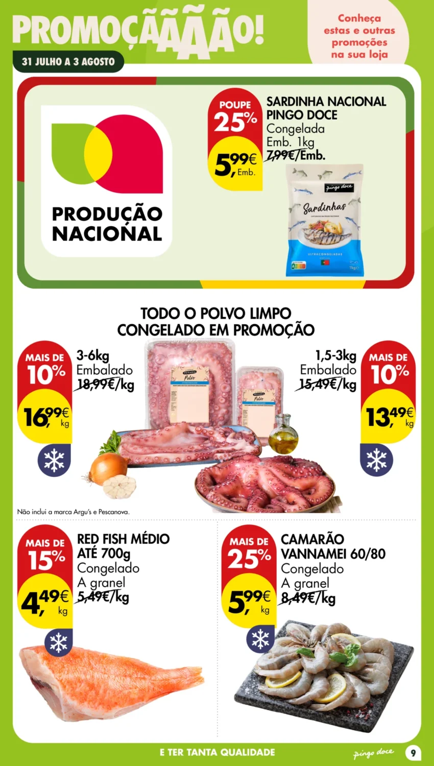Página 9 do Antevisão Folheto Pingo Doce Fim De Semana
