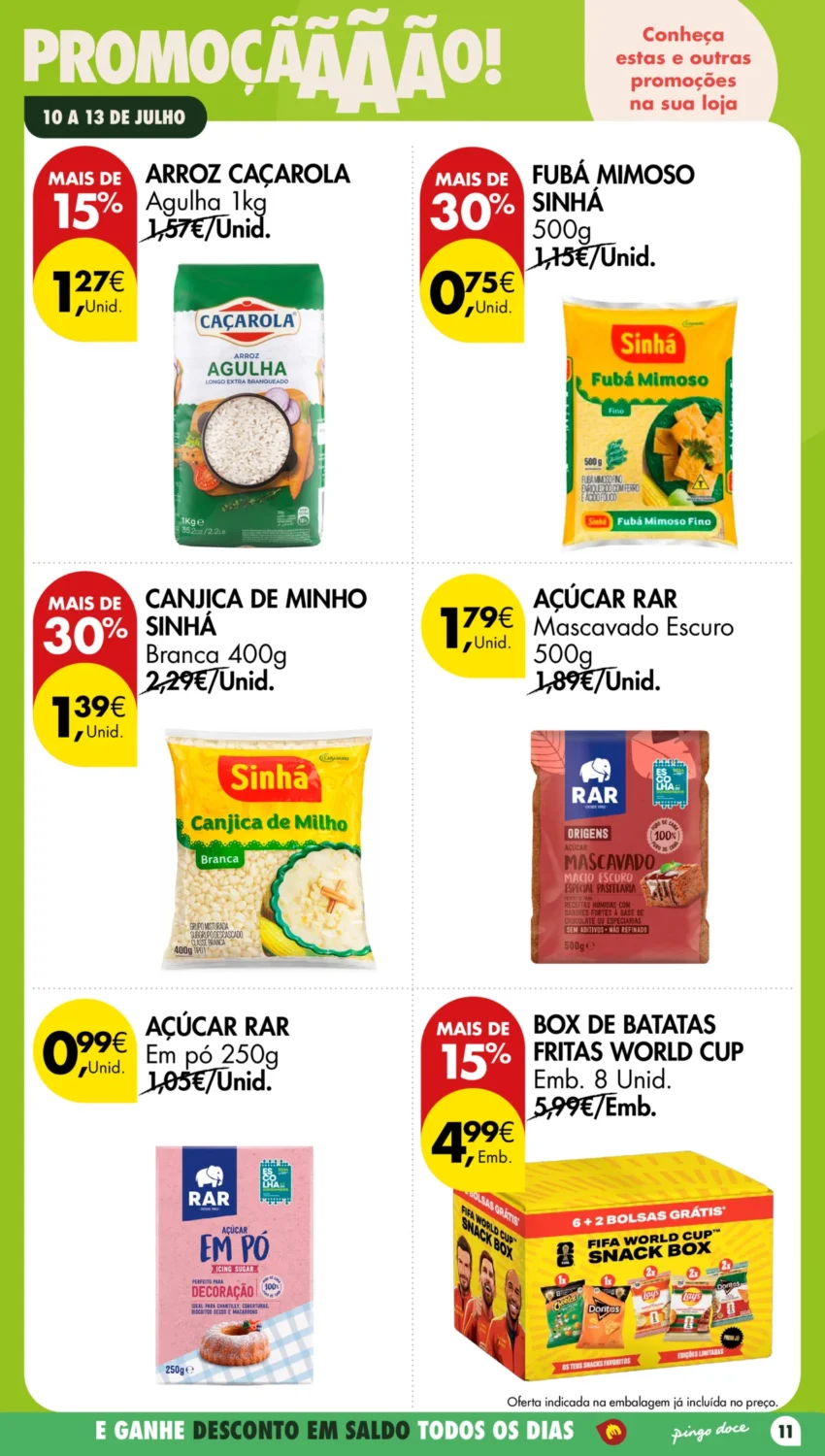 Página 11 do Antevisão Folheto Pingo Doce Fim Semana