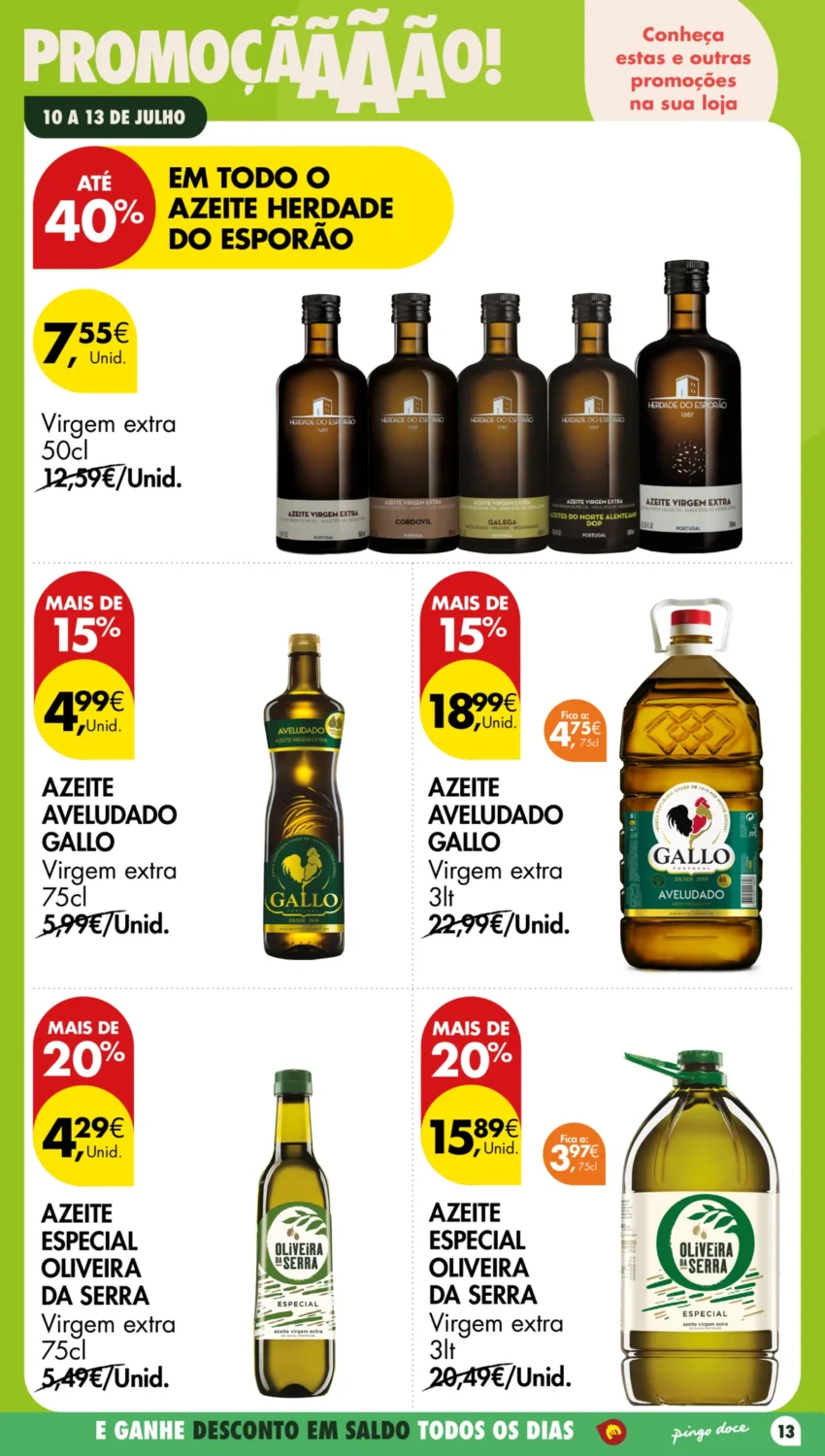 Página 13 do Antevisão Folheto Pingo Doce Fim Semana