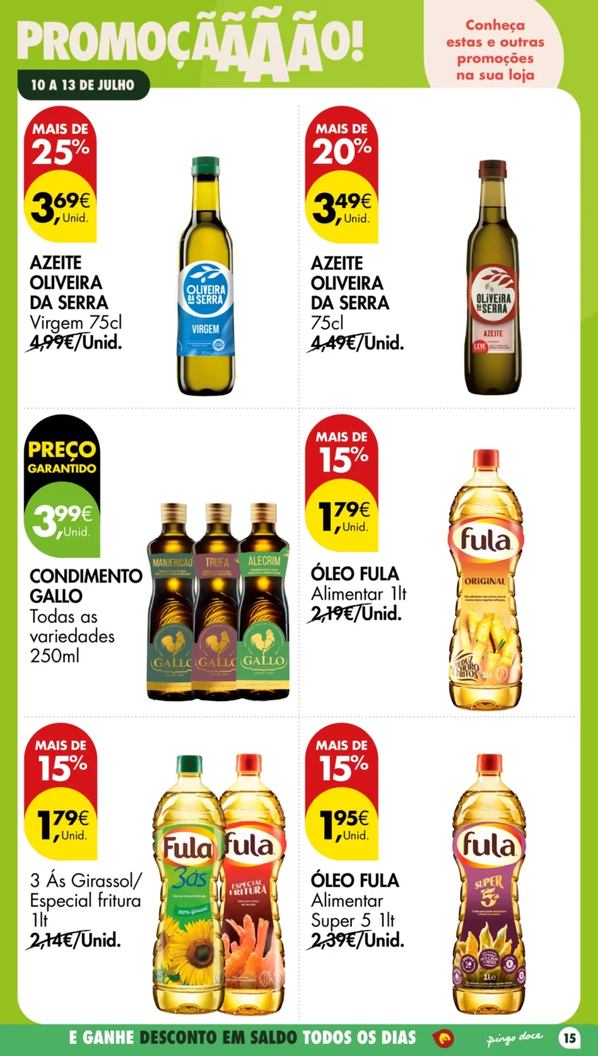 Página 15 do Antevisão Folheto Pingo Doce Fim Semana