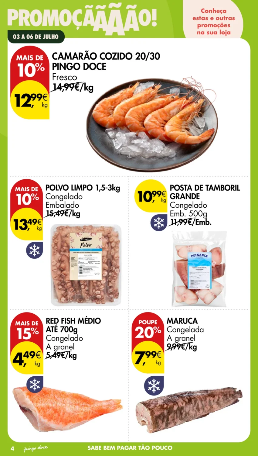 Página 2 do Antevisão Folheto Pingo Doce Fim Semana