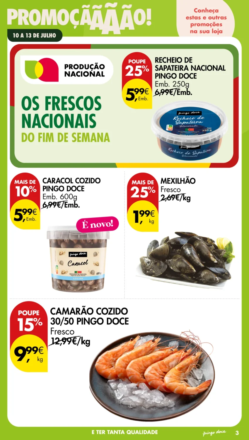 Página 3 do Antevisão Folheto Pingo Doce Fim Semana