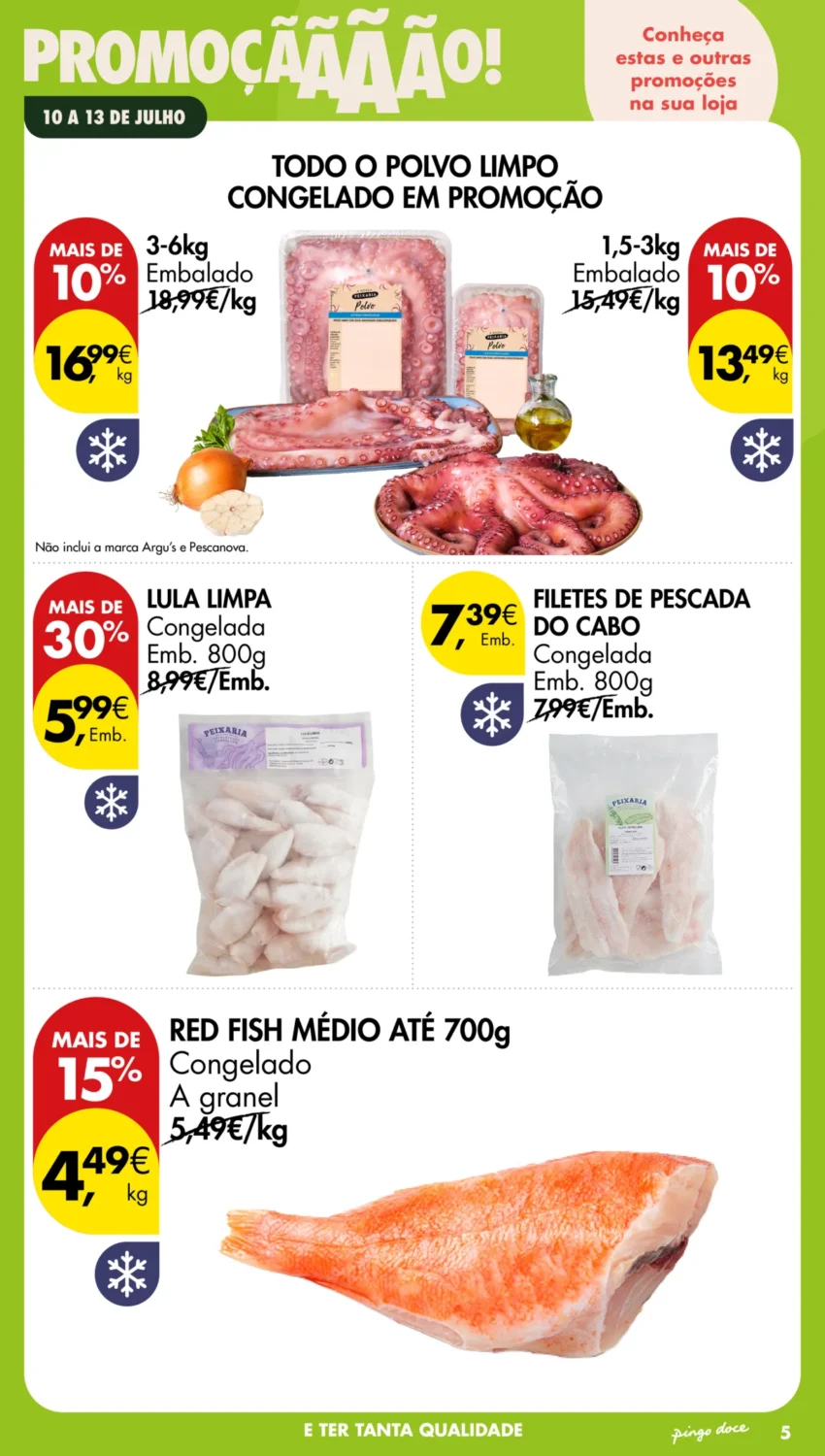 Página 5 do Antevisão Folheto Pingo Doce Fim Semana