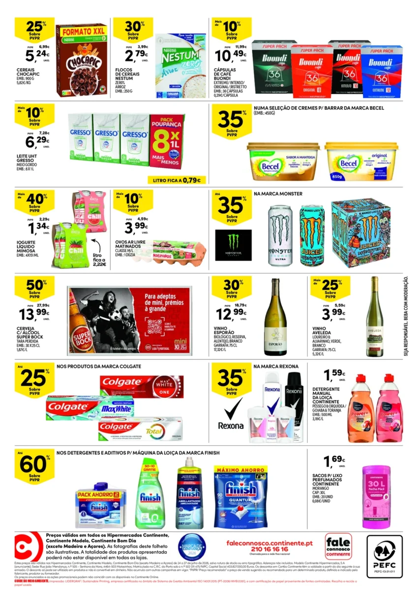 Página 4 do Folheto Continente Fim De Semana