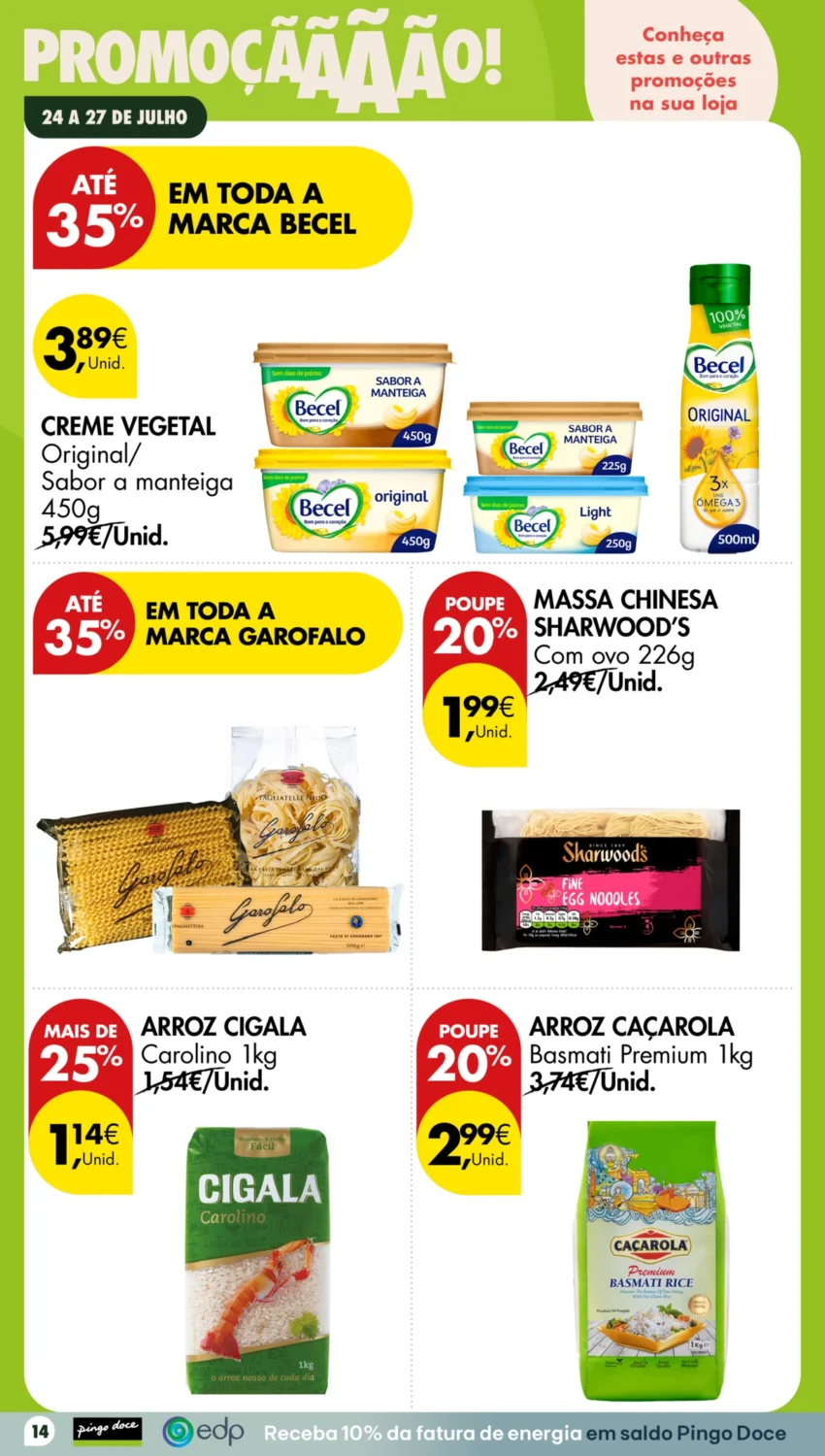 Página 14 do Folheto Pingo Doce Fim De Semana