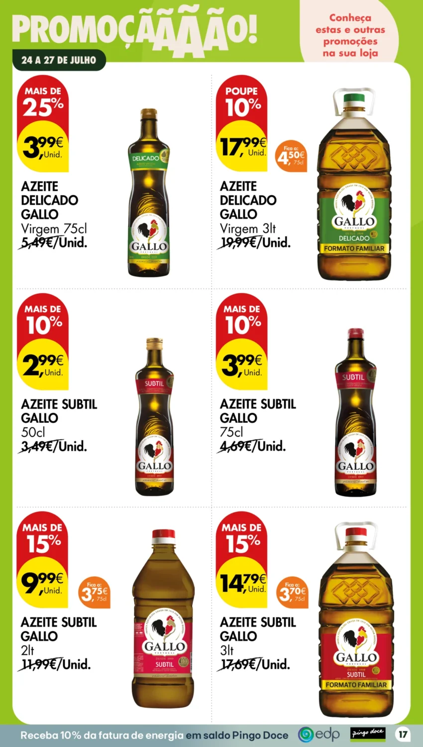 Página 17 do Folheto Pingo Doce Fim De Semana