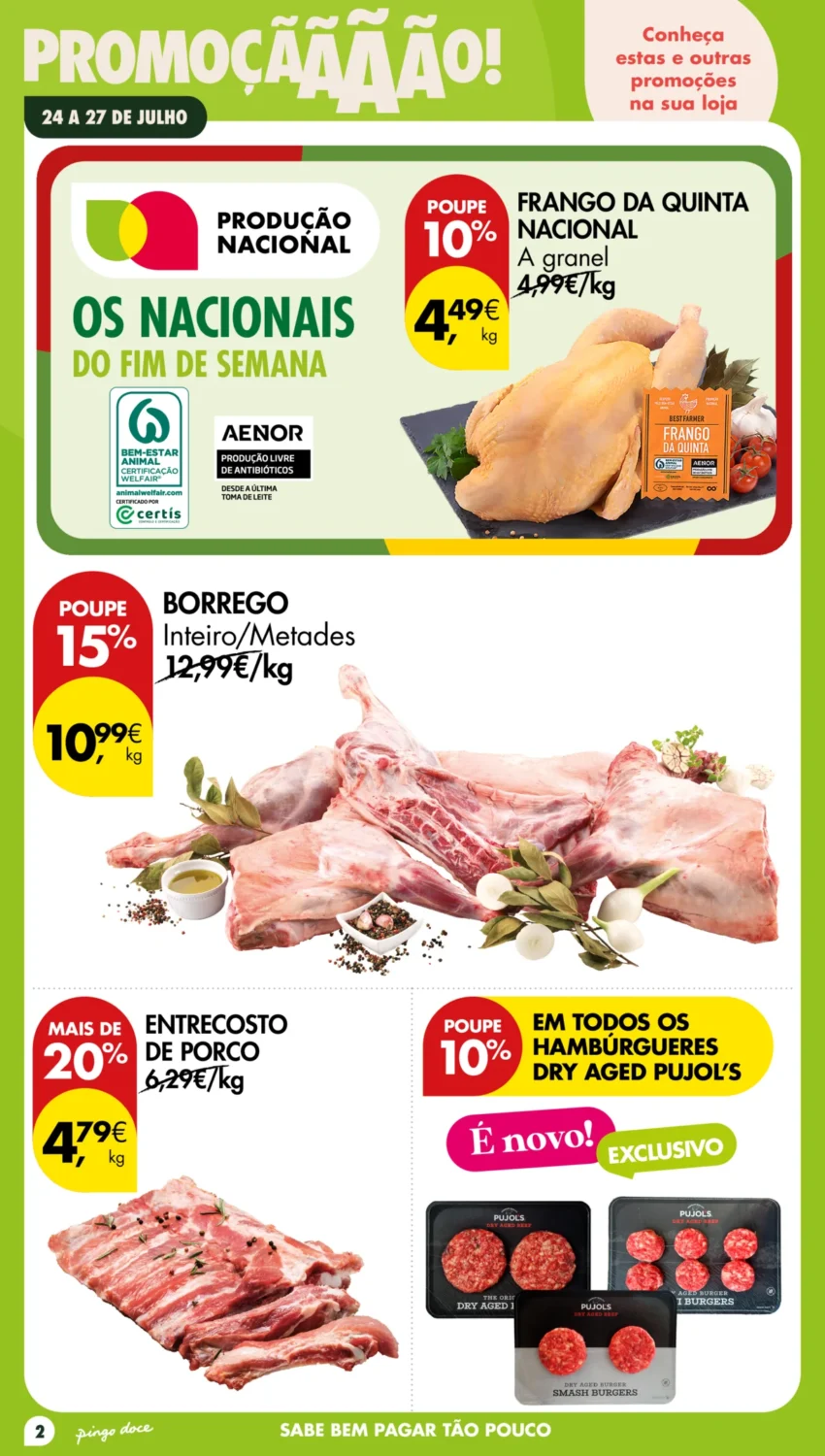 Página 2 do Folheto Pingo Doce Fim De Semana