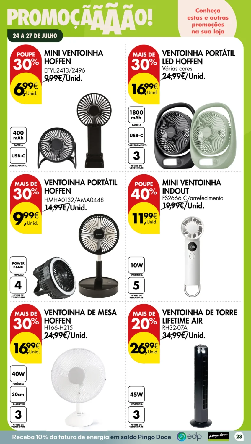 Página 23 do Folheto Pingo Doce Fim De Semana