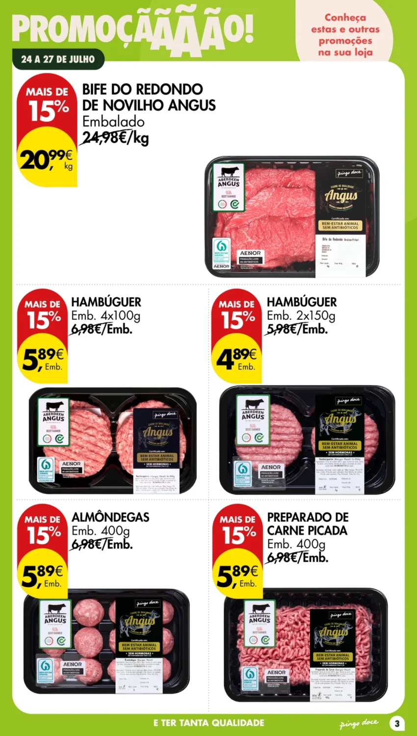 Página 3 do Folheto Pingo Doce Fim De Semana