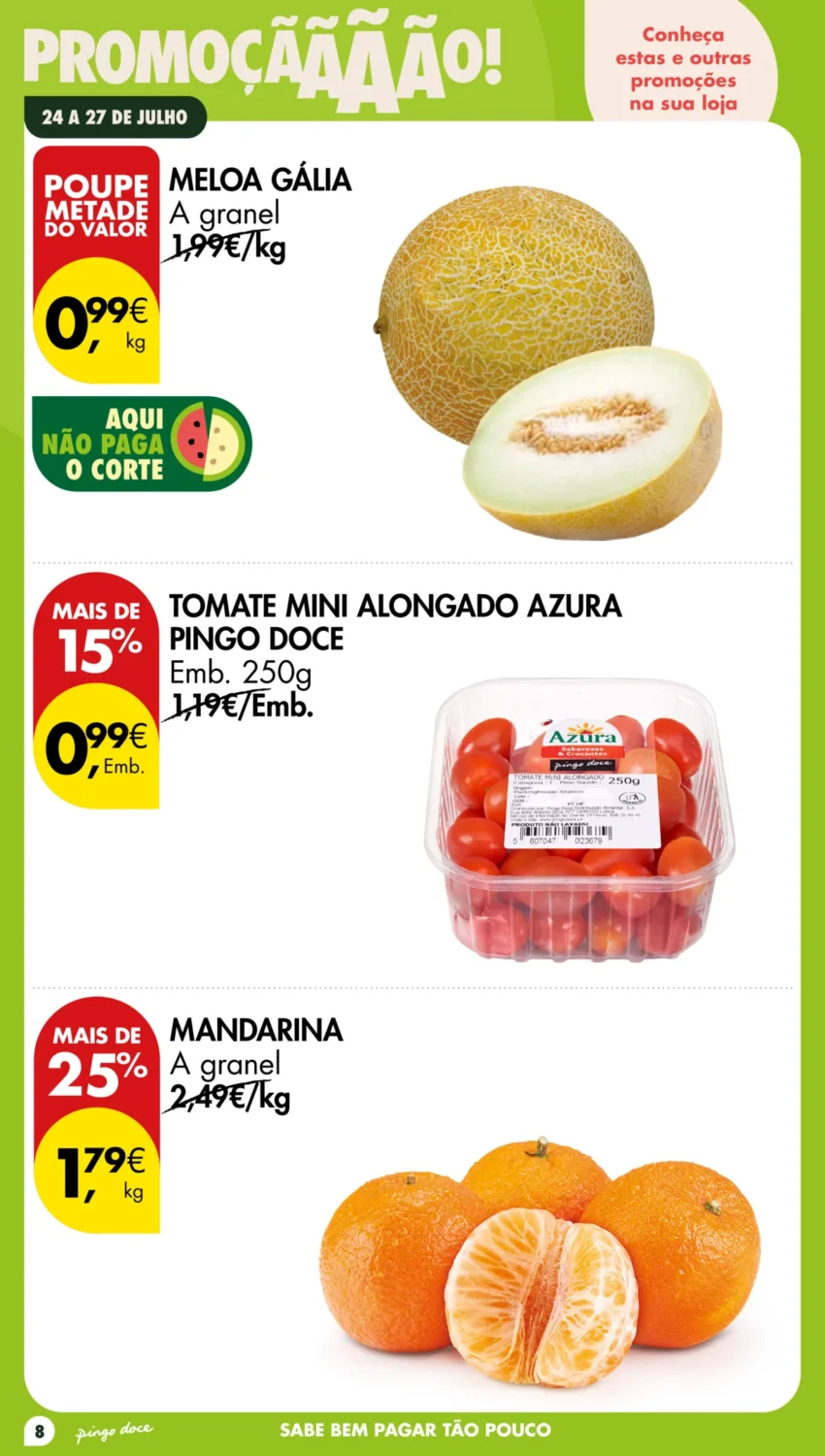 Página 8 do Folheto Pingo Doce Fim De Semana