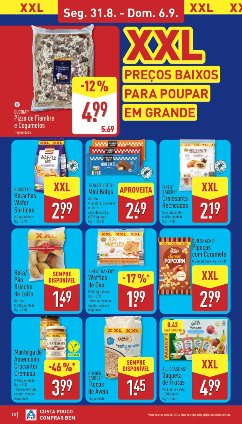 Página 10 do Antevisão Folheto ALDI
