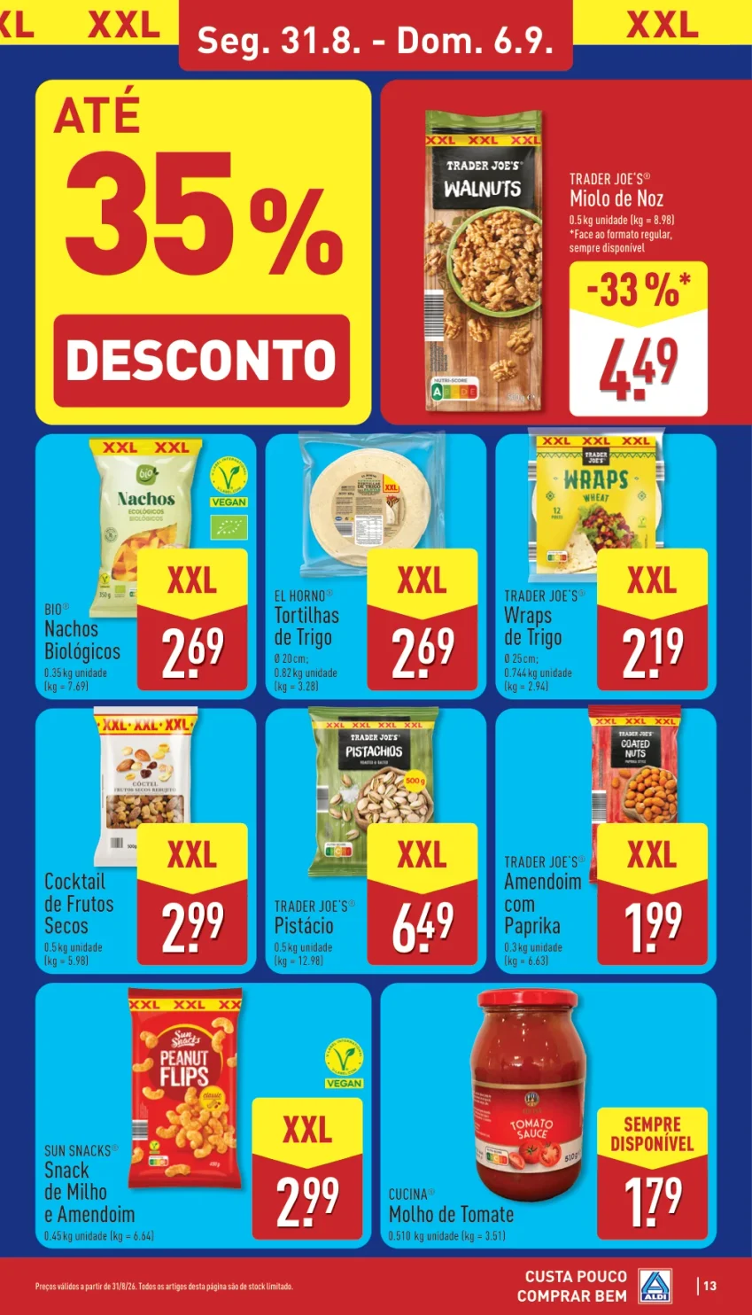 Página 13 do Antevisão Folheto ALDI
