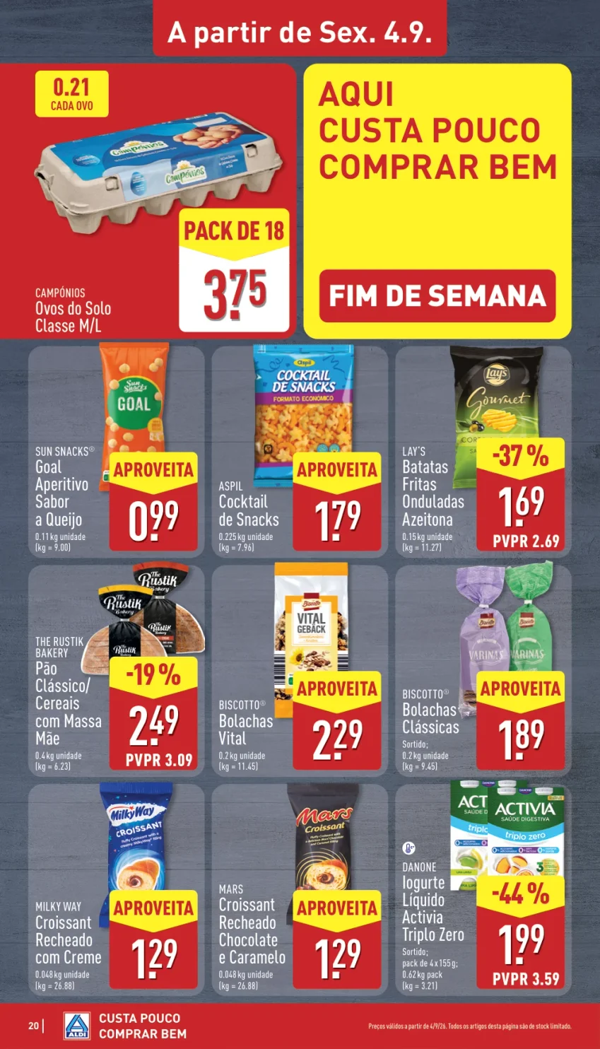 Página 20 do Antevisão Folheto ALDI