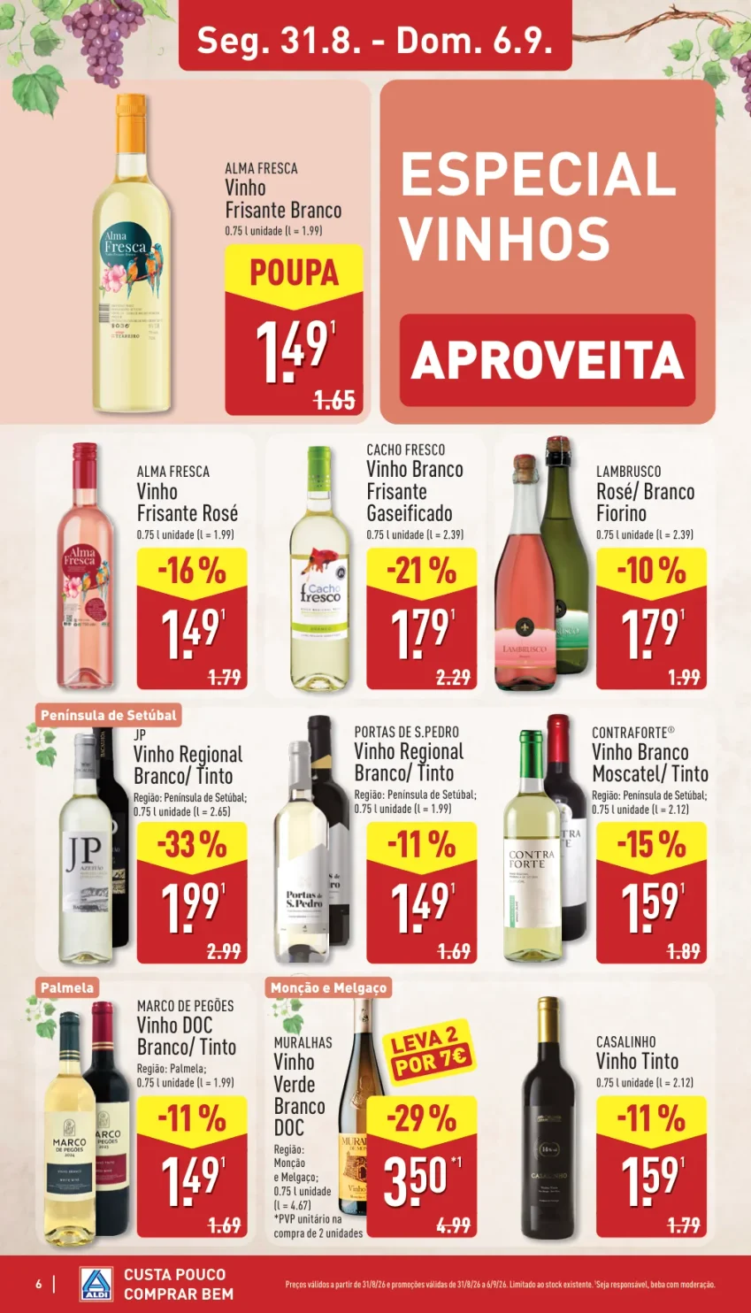 Página 6 do Antevisão Folheto ALDI
