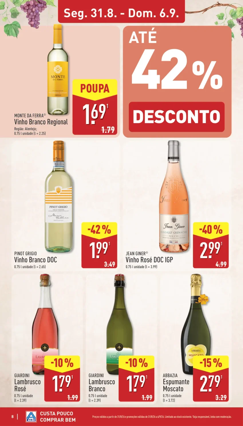 Página 8 do Antevisão Folheto ALDI