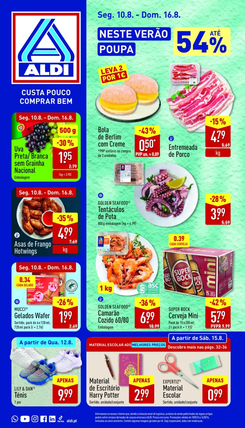 Página 1 do Antevisão Folheto ALDI