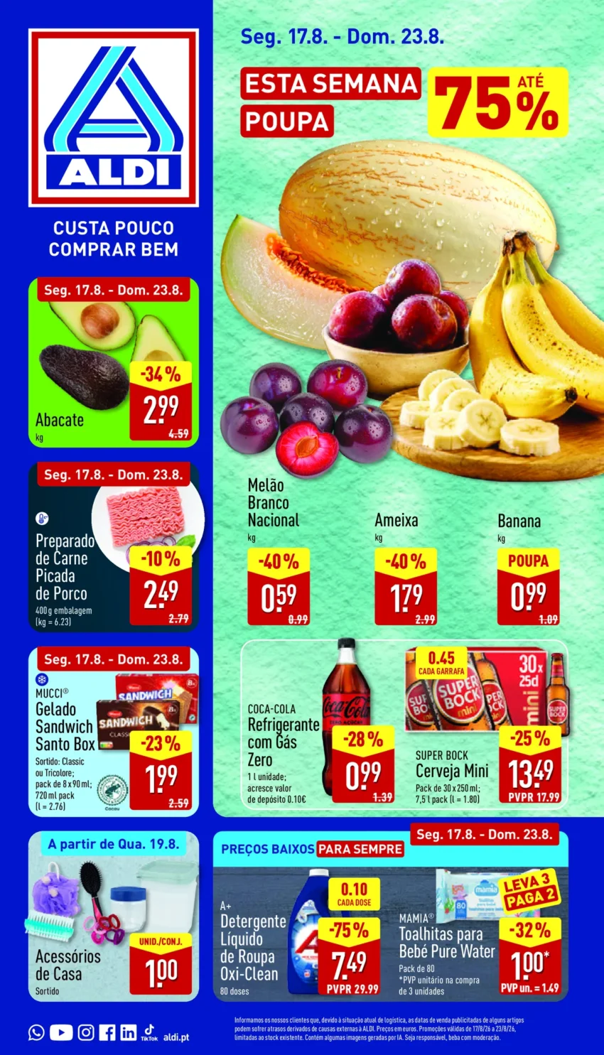 Página 1 do Antevisão Folheto ALDI