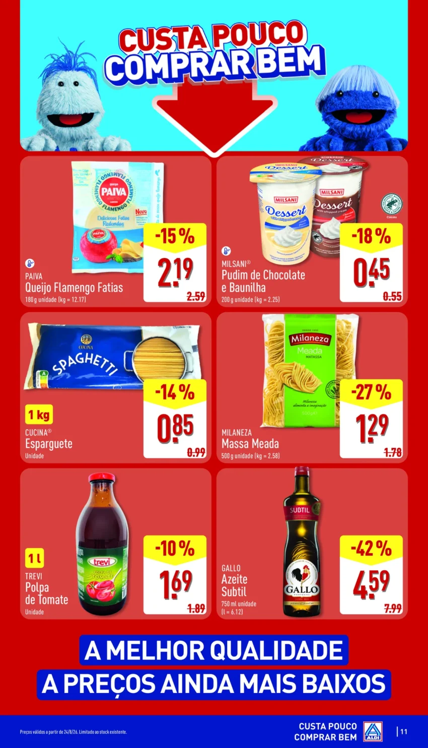 Página 11 do Antevisão Folheto ALDI