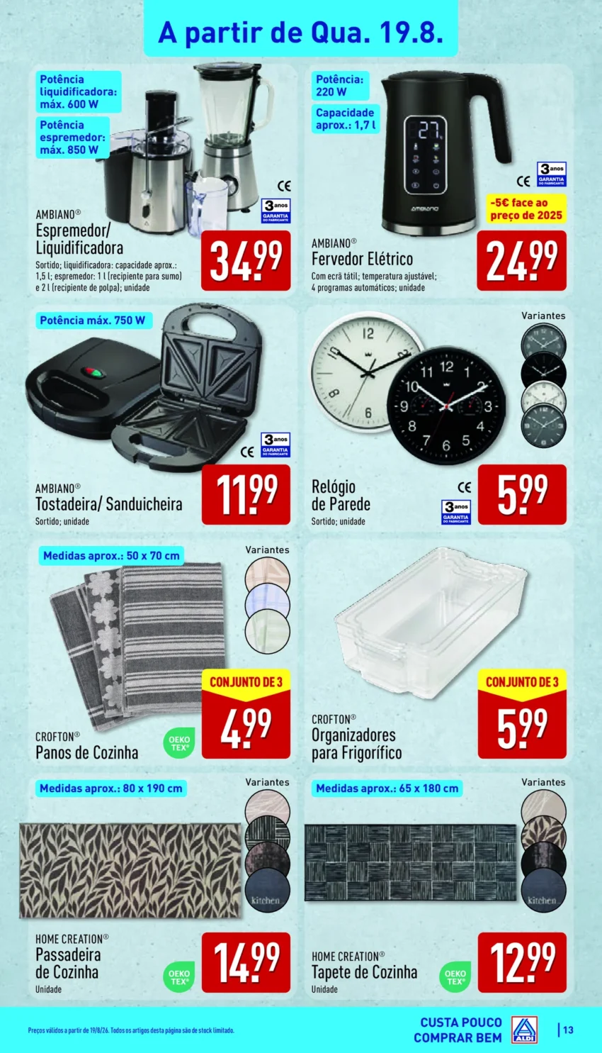 Página 13 do Antevisão Folheto ALDI