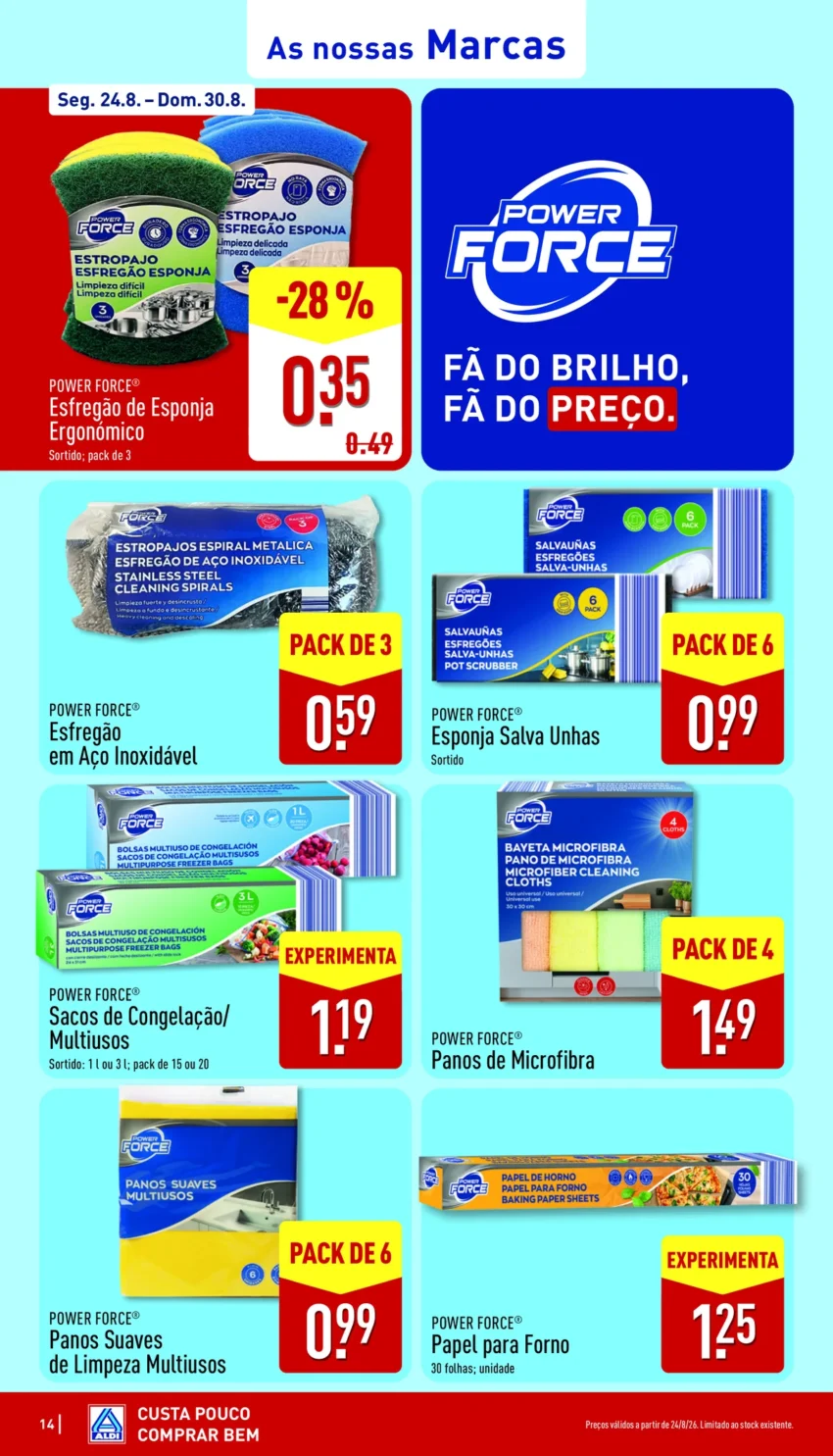 Página 14 do Antevisão Folheto ALDI