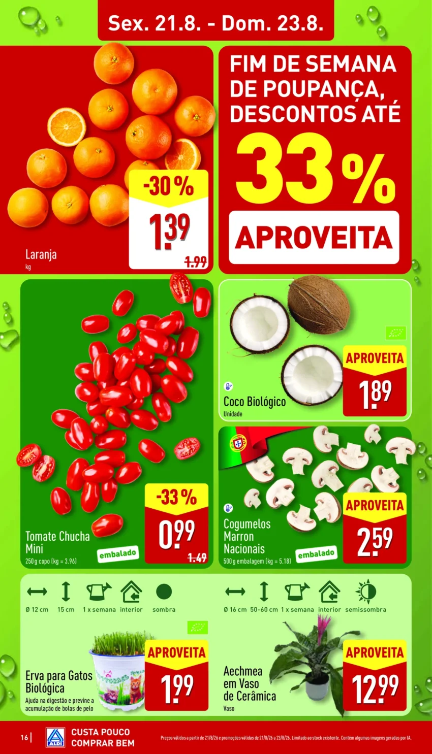Página 16 do Antevisão Folheto ALDI