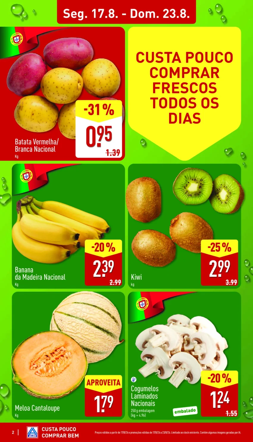 Página 2 do Antevisão Folheto ALDI