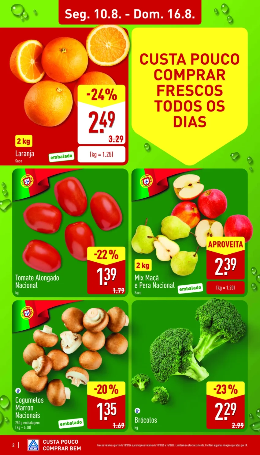 Página 2 do Antevisão Folheto ALDI