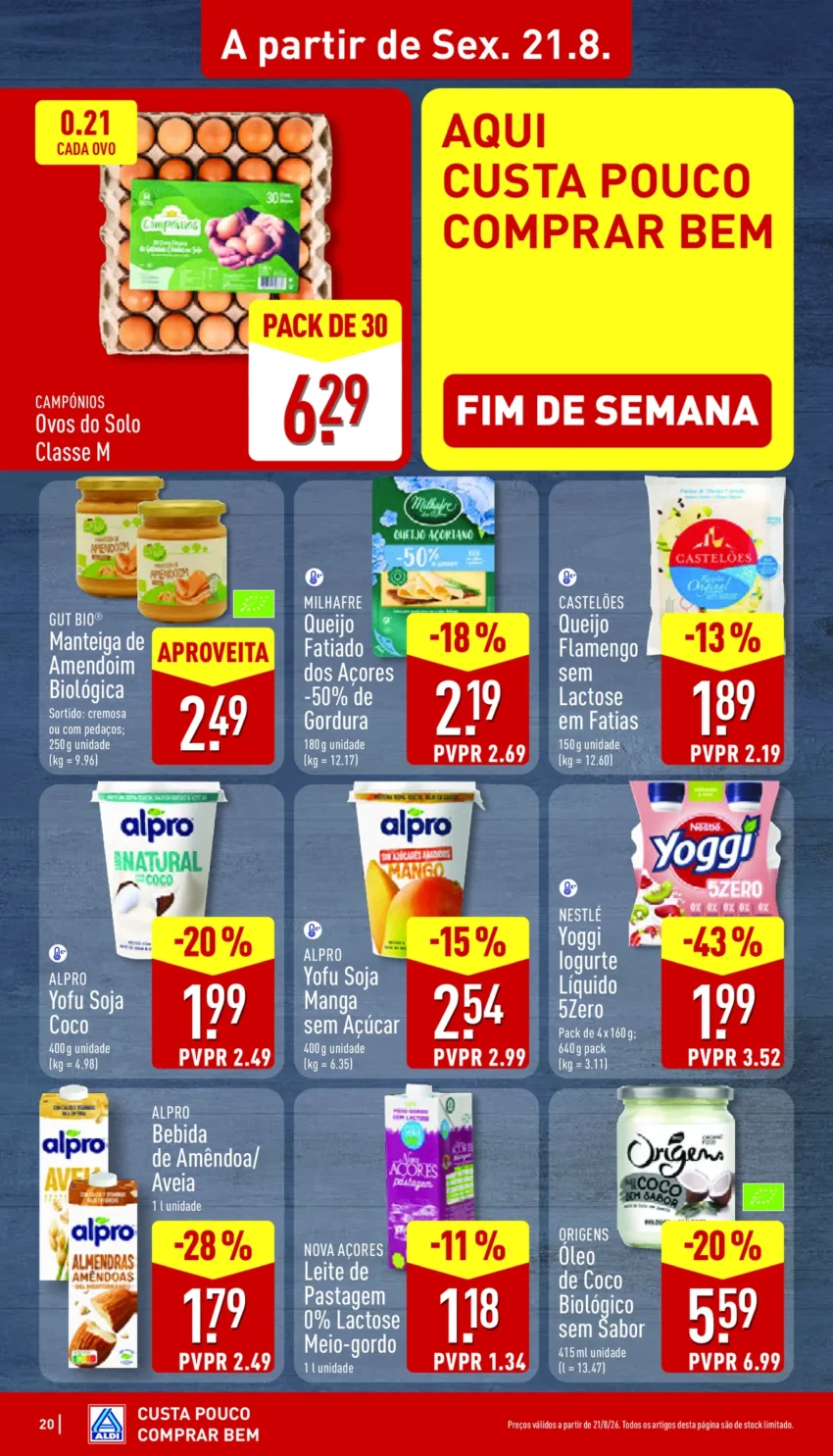 Página 20 do Antevisão Folheto ALDI